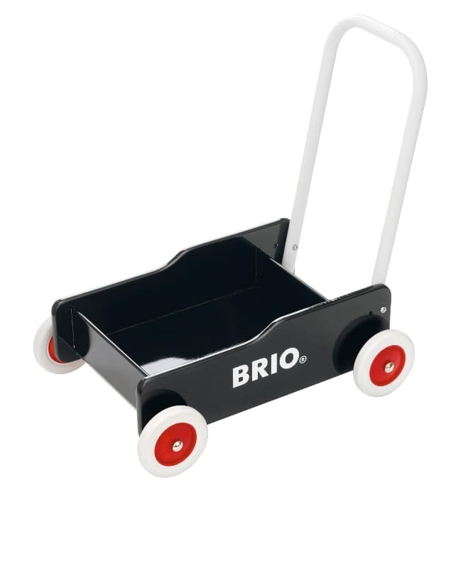 Brio Lära Gå Vagn, Svart