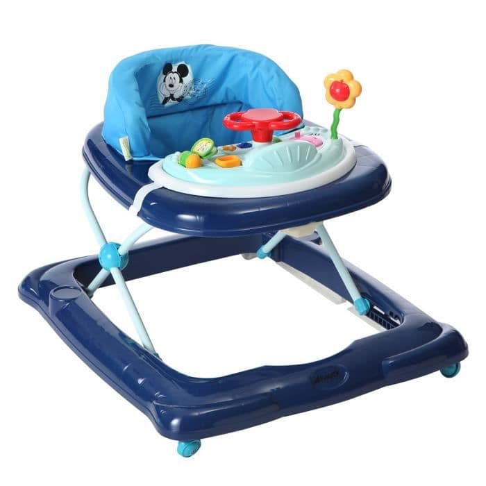 MICKEY Baby Walker Baby Blå - Disney Baby