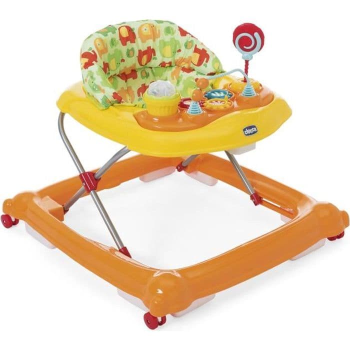 CHICCO Orange Wave Circus Trolley