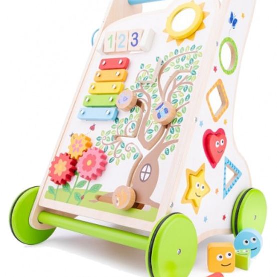 New Classic Toys - Aktivitetsvagn 32 X 32 X 49 Cm
