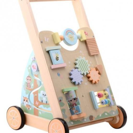 Jouaco - Stroller The Wildies Family Junior 45 Cm Wood