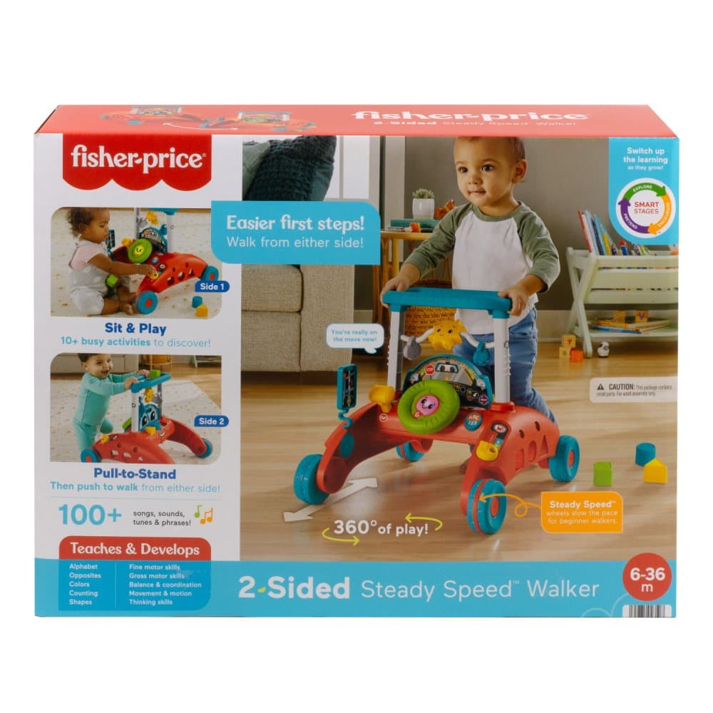 Smartare 2-sidig Gåvagn Fisher Price