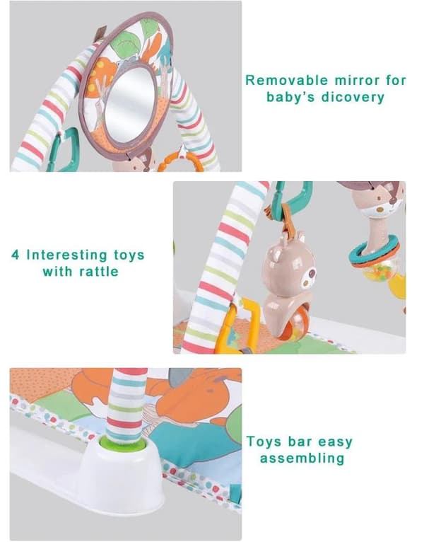 Ladida Gåvagn Happy Puppy Activity Baby Walker