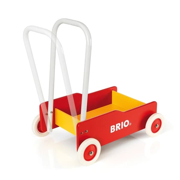Brio 31350 Lær å gå-vogn rød