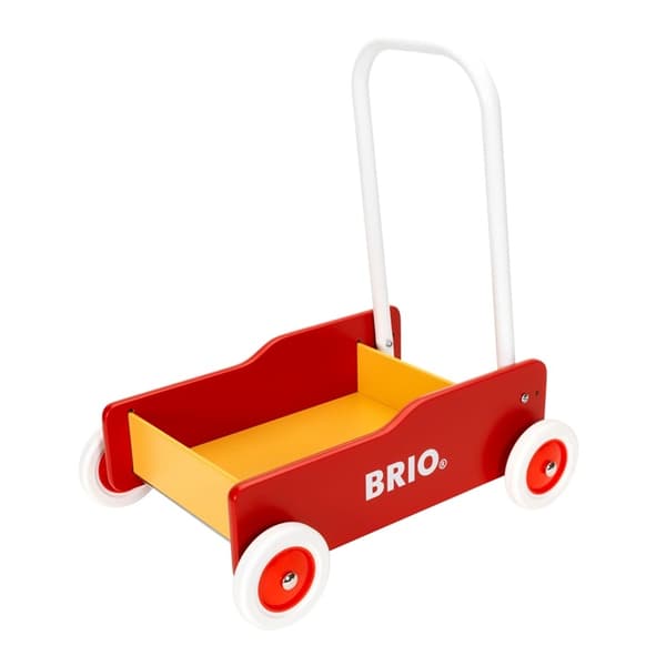 Brio 31350 Lær å gå-vogn rød