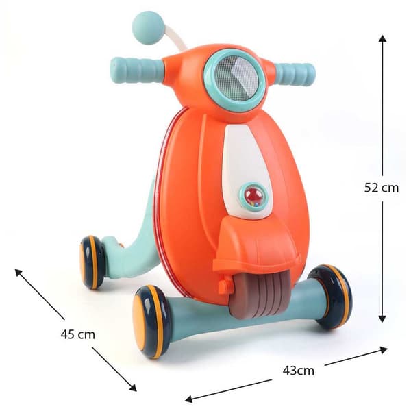 Robin Cool Rollator Baby Silver 24 Months