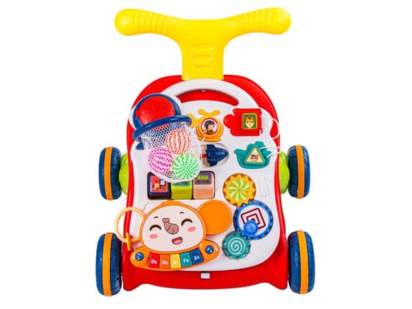 Pedagogisk rollator, musikalisk pusher, RÖTT bord