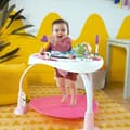 Miniatyrbild 2 av 4: BRIGHT STARTS 2-i-1 Walker/Aktivitetsbord - Rosa modell