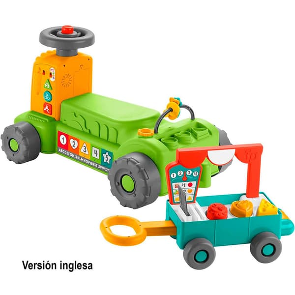 Fisher Price 4-in-1-traktorivauvakävelyteline