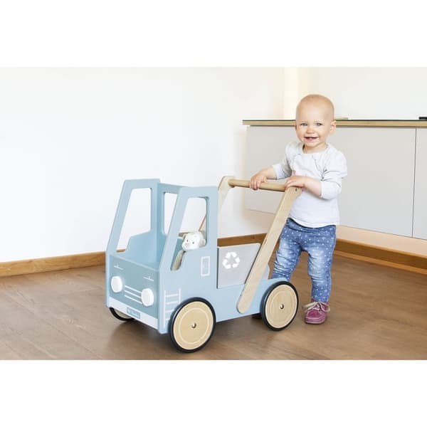 Rootz Learning Walker 'Kipplaster Fred' - Baby Walker - Toddler Walker - Säädettävä jarru - 54 cm x 38 cm x 48 cm