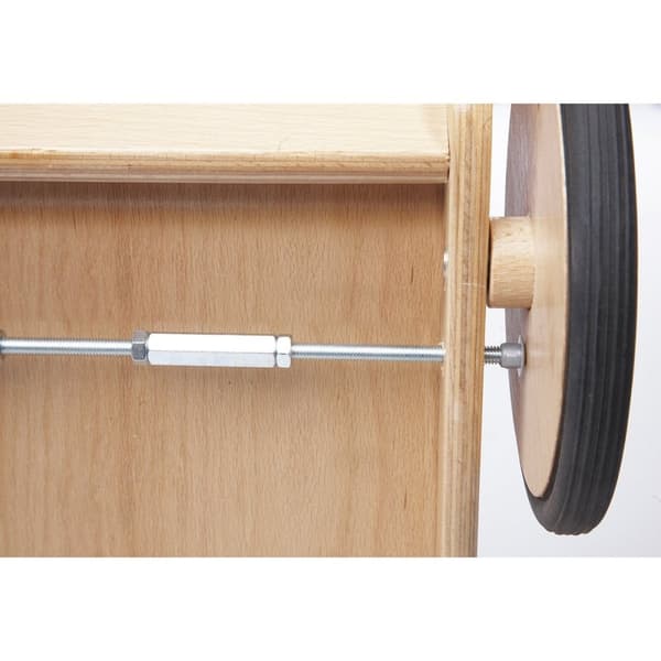 Rootz Learning Walker Kimi - Toddler Walker - Vauvan työntölelu - Säädettävä jarrutus - 60cm x 34cm x 47cm