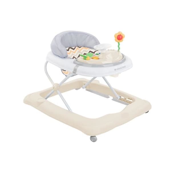 Kikkaboo trottare Misty justerbar höjd i 3 positioner lekcenter [grå beige]