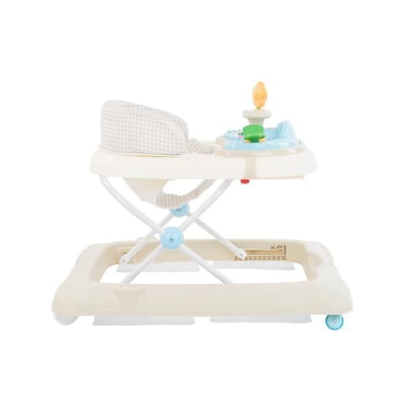 Kikkaboo trottare Misty justerbar höjd i 3 positioner lekcenter [grå beige]