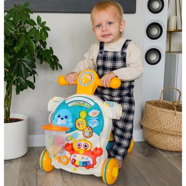 WOOPIE BABY Pusher Walker Walker Educational Table Scooter Ride on 4 in 1