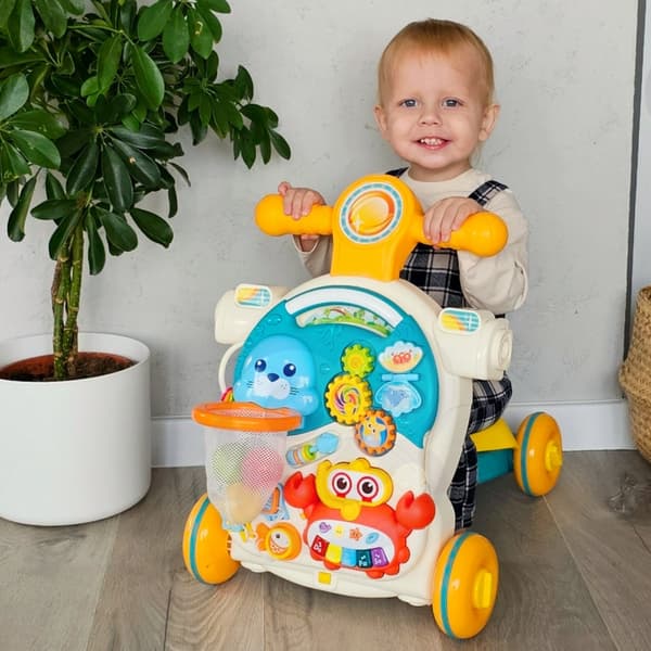 WOOPIE BABY Pusher Walker Walker Educational Table Scooter Ride on 4 in 1