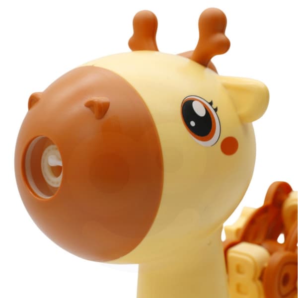 WOOPIE Påskjutare Giraff 2 i 1 Bubbelmaskin för Barn