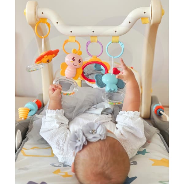 WOOPIE BABY Måtte med Bow Press 2 i 1 klaver