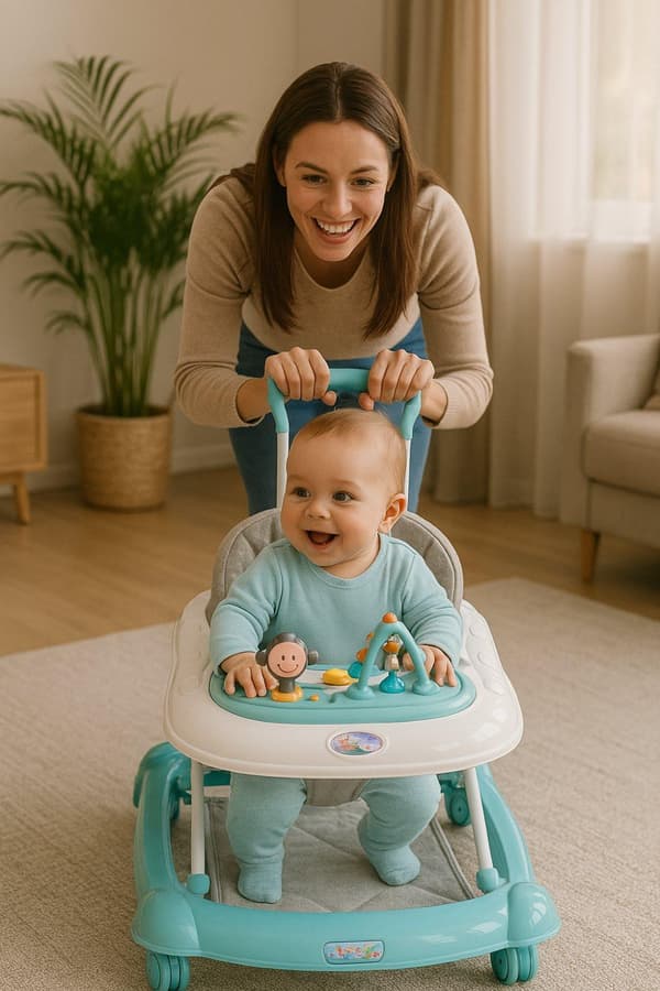 Tavalax-kävelytuoli – ergonomisesti suunniteltu vauvan herkälle iholle