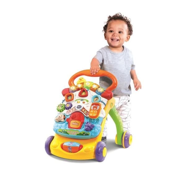 VTECH - Super Talking Walker 2 i 1 - Flerfärgad