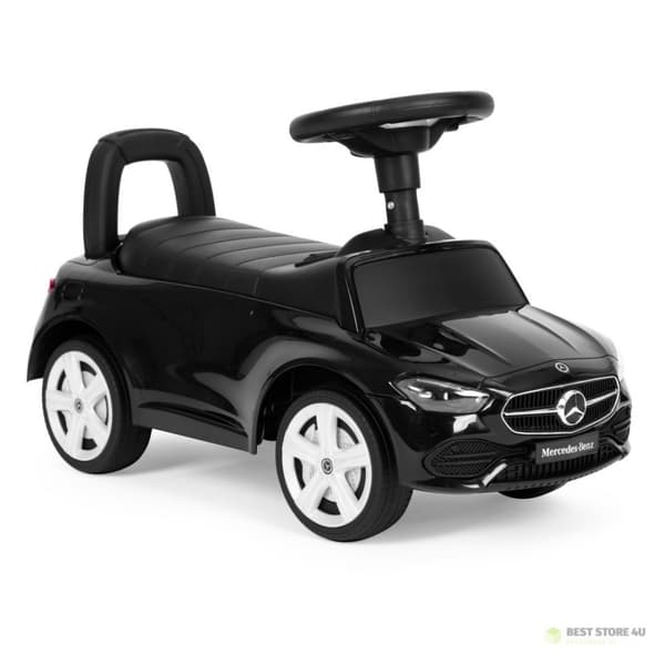 Kørebil Mercedes C-KLASSE interaktivt rat lyder sort