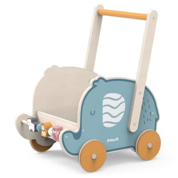 Viga Toys - Gåvagn "Elefantvagn" - Från 12 månader