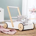 Miniatyrbild 3 av 4: Gåvagn - ROBA - Scarlett - För flicka - Rosa - Naturligt trä - 2,25 kg