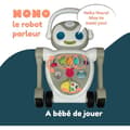 Miniatyrbild 6 av 6: Gåstol - BAMBISOL - Roboten Nono - Från 10 till 36 månader - Pratande - Musikalisk - Interaktiva elektroniska spel - Vit