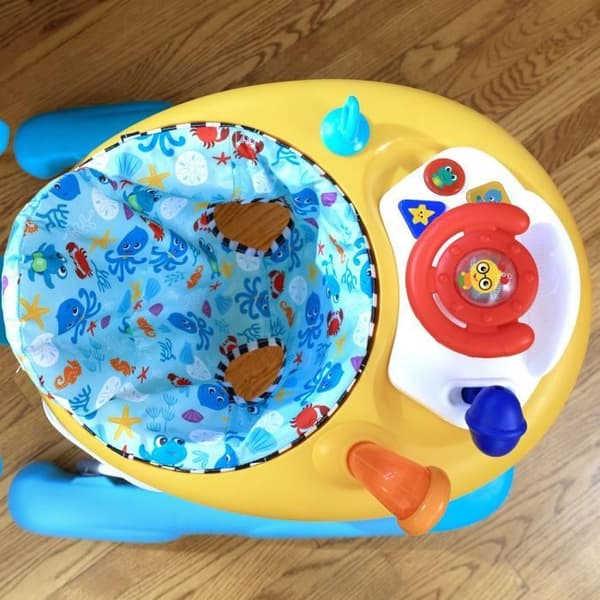 Vedenalainen kävelytuoli - BABY EINSTEIN - Ocean Explorers Dive & Discover 3 in 1 - Irrotettava lelu lattialla leikkimiseen
