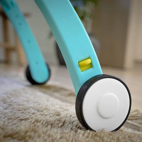 Gåstol og aktivitetsbord 4 i 1 musiklegetøj - BABY EINSTEIN - Mix 'N Roll - 100 lyde - Opdagelse af musik og farver