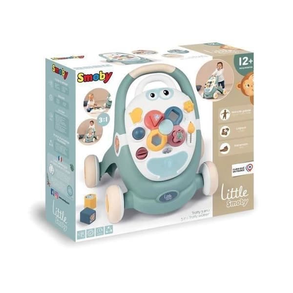 Smoby - Lille Smoby - Trotty 3 i 1