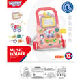 Miniatyrbillede 6 af 6: WOOPIE BABY interaktiv musikgåator + scrapbog - lyserød