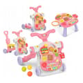 Miniatyrbillede 3 af 9: WOOPIE BABY 5-i-1 Gåstol, Multifunktionel, Pink 1+