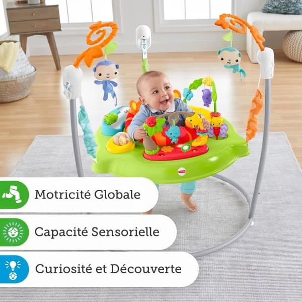 Fisher-Price - Jumperoo Djungelljud och Ljus - Youpala CHM91