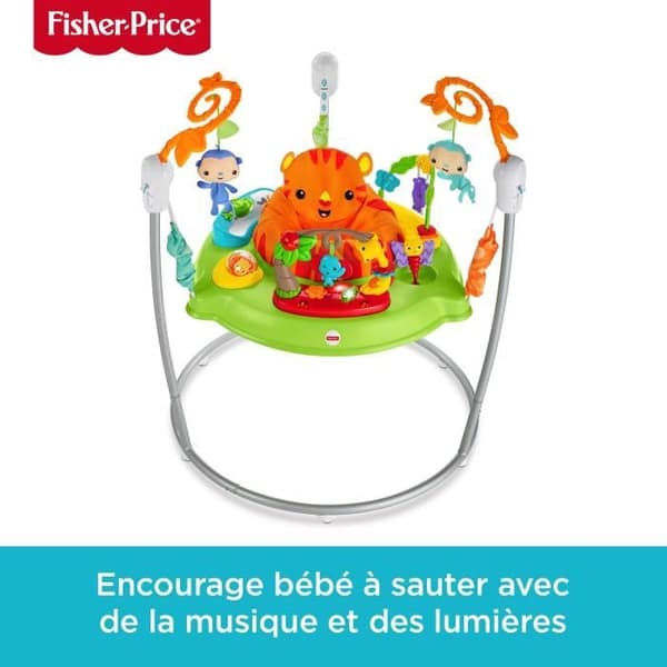 Fisher-Price - Jumperoo Djungelljud och Ljus - Youpala CHM91