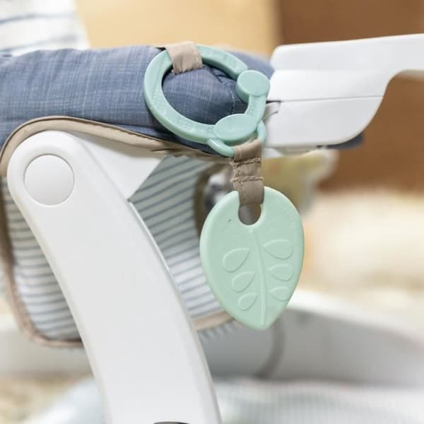 INGENUITY Baby Learning Seat - Casi the Zebra - ger stöd för barnet, 3 sittpositioner, aktivitetsbricka