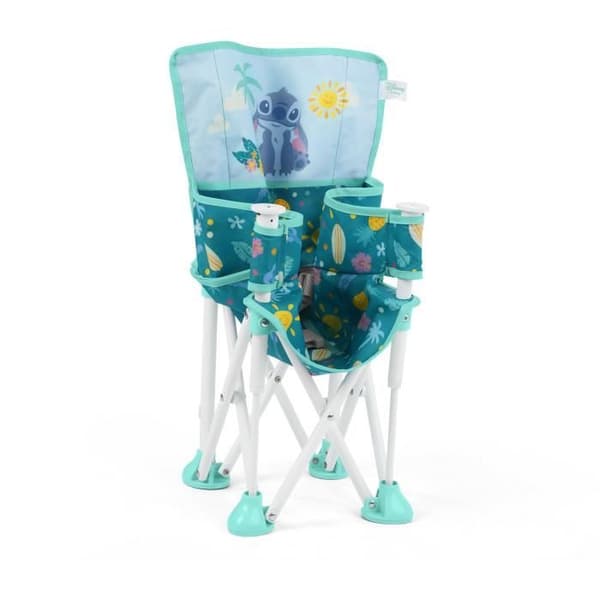 DISNEY BABY - STITCH - Sammenklappelig selepude, Let og nem at rengøre, Bæretaske inkluderet