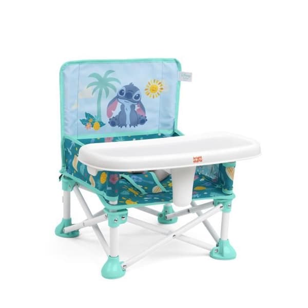 DISNEY BABY - STITCH - Sammenklappelig selepude, Let og nem at rengøre, Bæretaske inkluderet