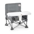 Miniatyrbillede 1 af 6: BRIGHT STARTS Kompakt, foldbar selepude - Pop 'N Sit, aftagelig bakke, ultrakompakt, bæretaske inkluderet
