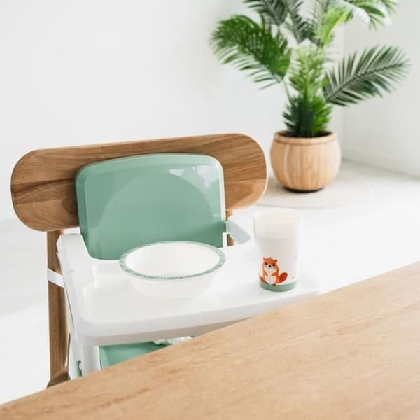 Turvakorokeistuin - THERMOBABY - GUSTO 2-in-1 - Sage Green - Laajennettava ja kannettava