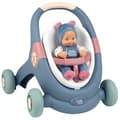 Miniatyrbillede 5 af 8: SMOBY Little Walker klapvogn 3-i-1 klapvogn + babydukke