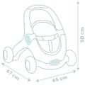 Miniatyrbillede 7 af 8: SMOBY Little Walker klapvogn 3-i-1 klapvogn + babydukke