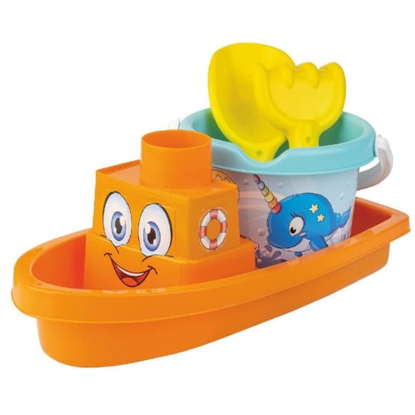 Happy Fish Boat + Emmerset 4 kpl