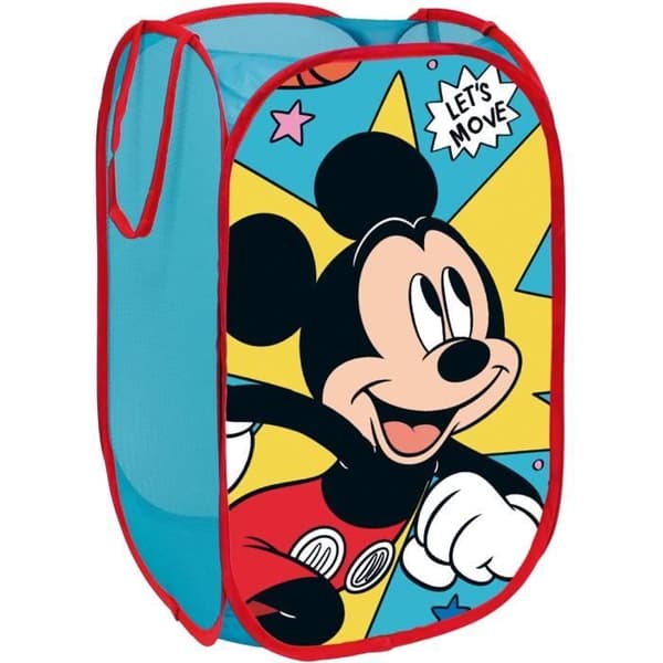 DISNEY MICKEY - Tvättkorg - Tvättpåse 36x36x58 cm