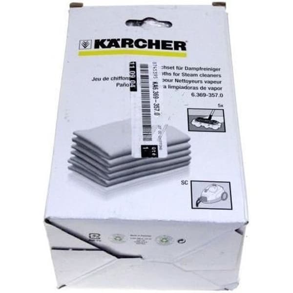PAKET MED 5 TURKOR TILL KARCHER ÅNGRENARE - BVMPIECES