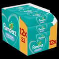 Miniatyrbild 1 av 6: 12x52 Fresh Clean Wipes, Pampers
