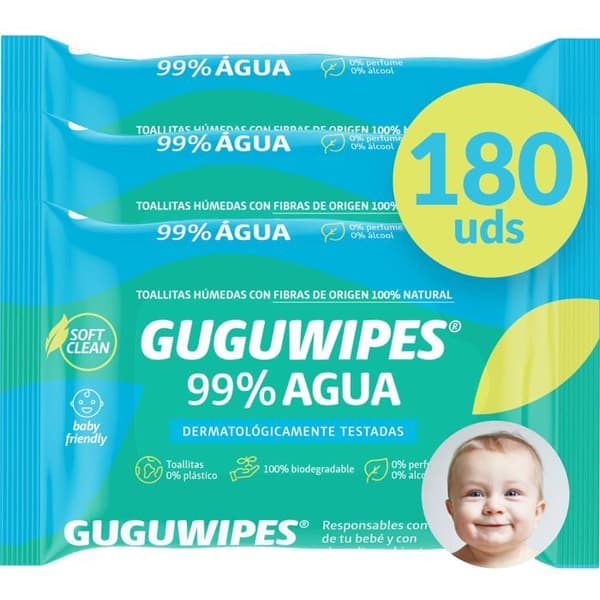 Lingettes baby Guguwipes - 1