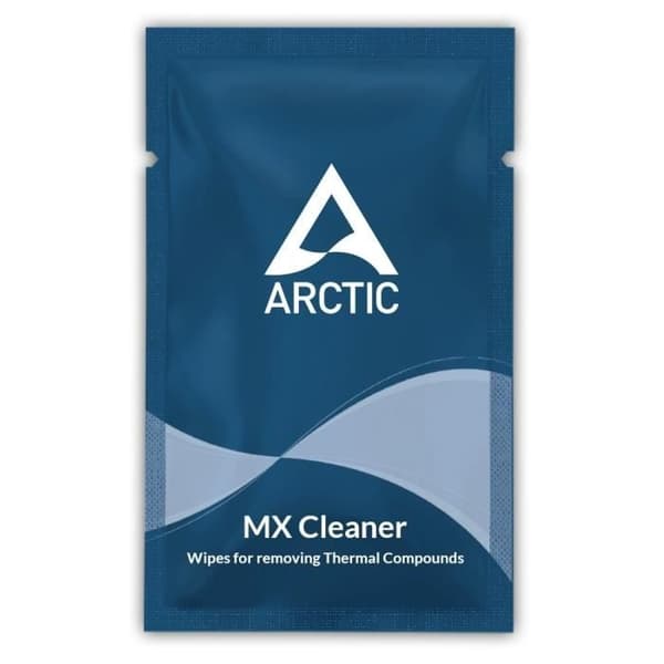 ARCTIC MX Cleaner - Thermal Paste Cleaning Wipes (Pack 40) Svart