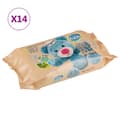 Miniatyrbild 1 av 2: Babyservetter 14 paket 840 våtservetter