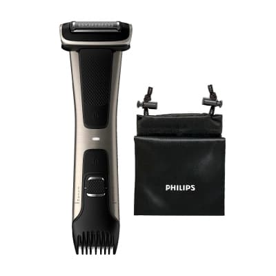 Philips 7000 series showerproof body groomer BG7025/15 skin friendly shaver, 5 adjustable length settings,  80mins cordless use/1h charge