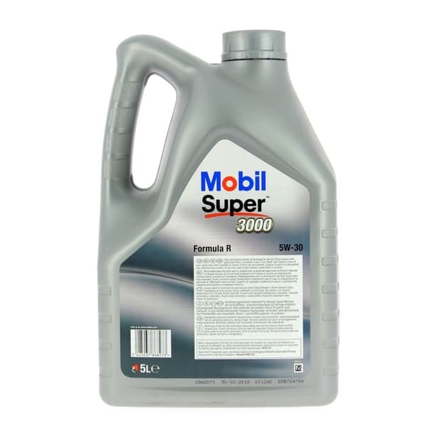 MOBIL Syntetisk motorolja S3000 - 5W30 Formula-R - 5 L